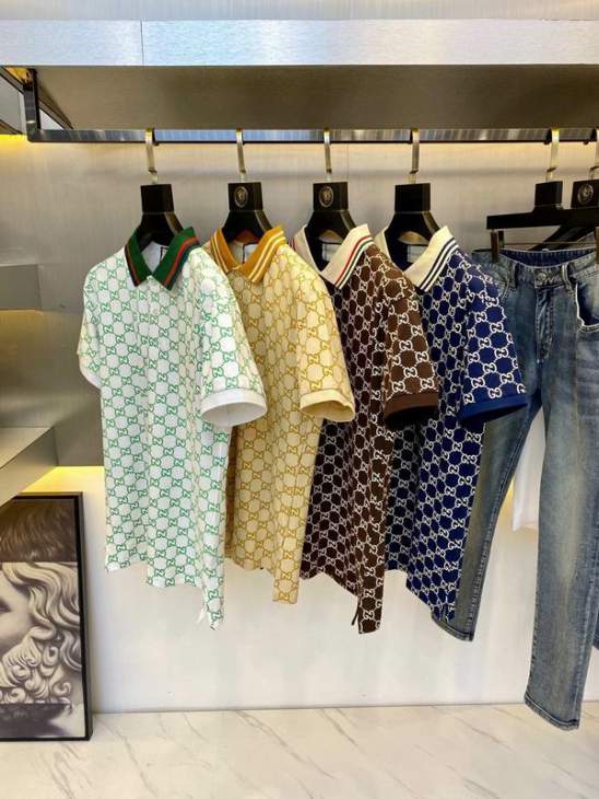 Picture of Gucci Polo Shirts Short _SKUGuccisz48-56tltx1627308